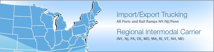 connecticut, ny, nj, pa, de, md, vt, nh, me export shipping